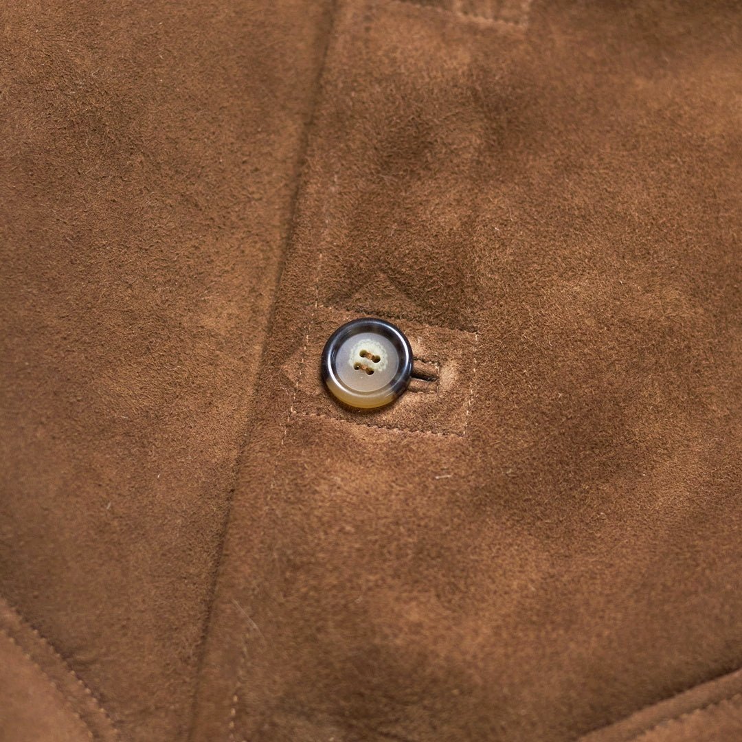 Durango Shearling Barn Coat | Saddle Tan