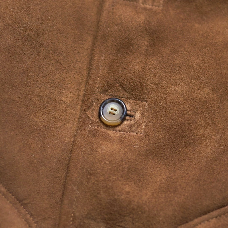 Durango Shearling Barn Coat | Saddle Tan