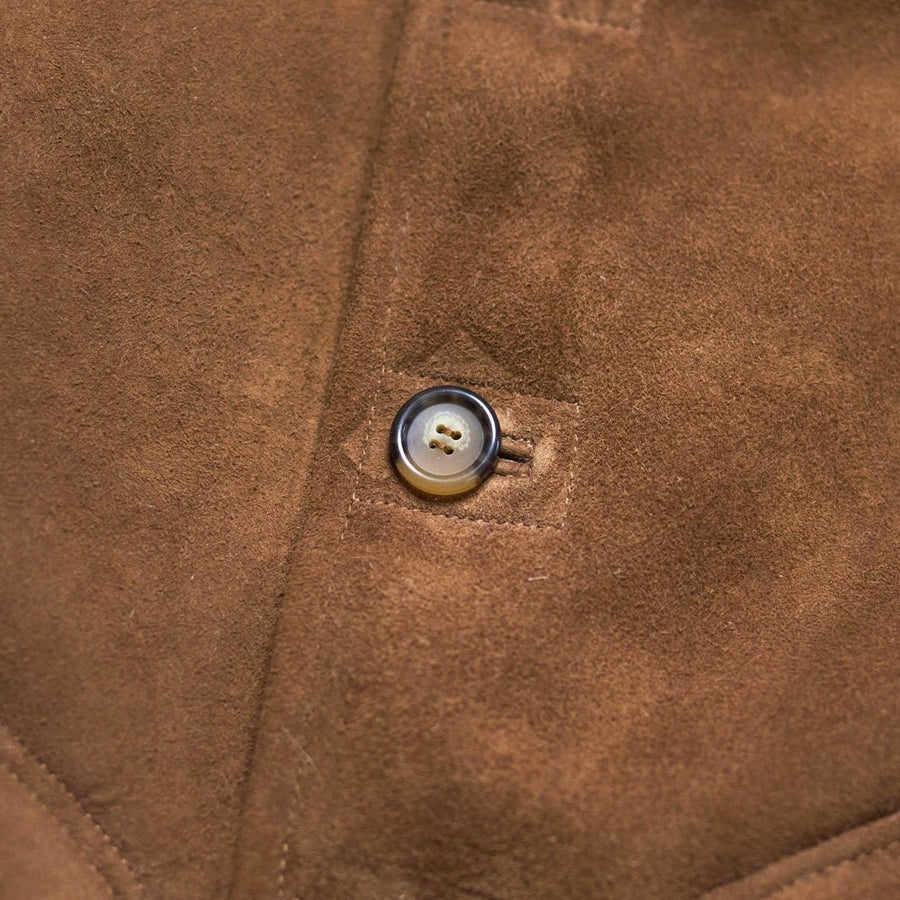 Durango Shearling Barn Coat | Saddle Tan