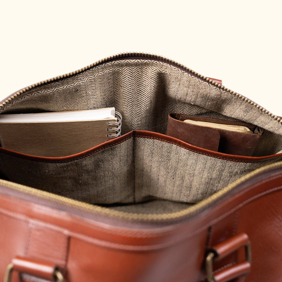 Jefferson Leather Duffle Bag | Elderwood
