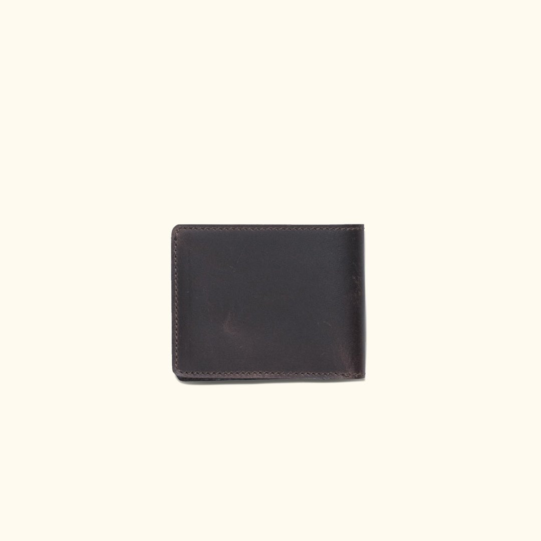 Roosevelt Leather Billfold Wallet | Dark Oak