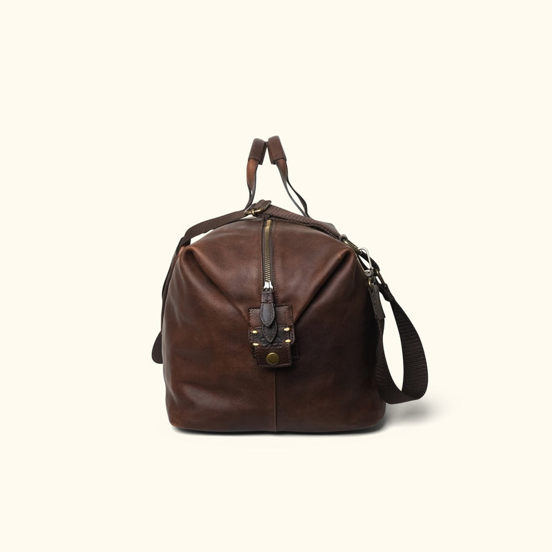 Walker Leather Weekend Bag | Vintage Oak  |  Duffle Bag